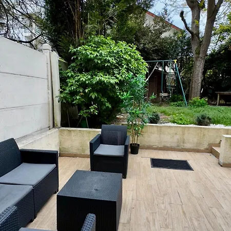 Grand Paris Avec Jardin Lejlighed