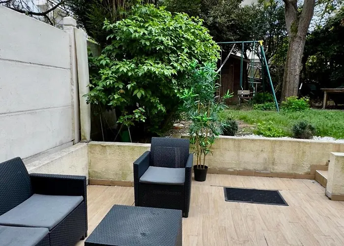 Grand Paris Avec Jardin Lejlighed